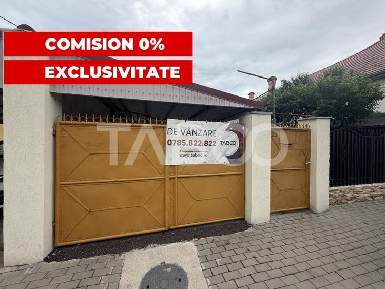 Casa de vanzare 3 camere 134 mpu teren liber 143 mp garaj Fagaras - 1