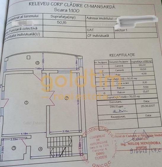 VILA SUPERBA 7 CAMERE, 330MP, D+P+2+M, PTA. DOMENII-STRADAL,2004/BIROURI-CLINICA - 38