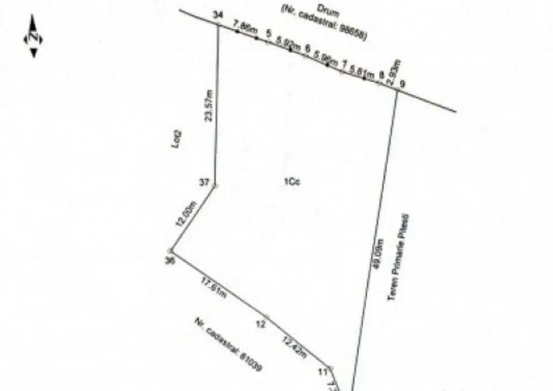 Teren de vanzare Str. Izvorului, Pite?ti, zona Stadion - 1