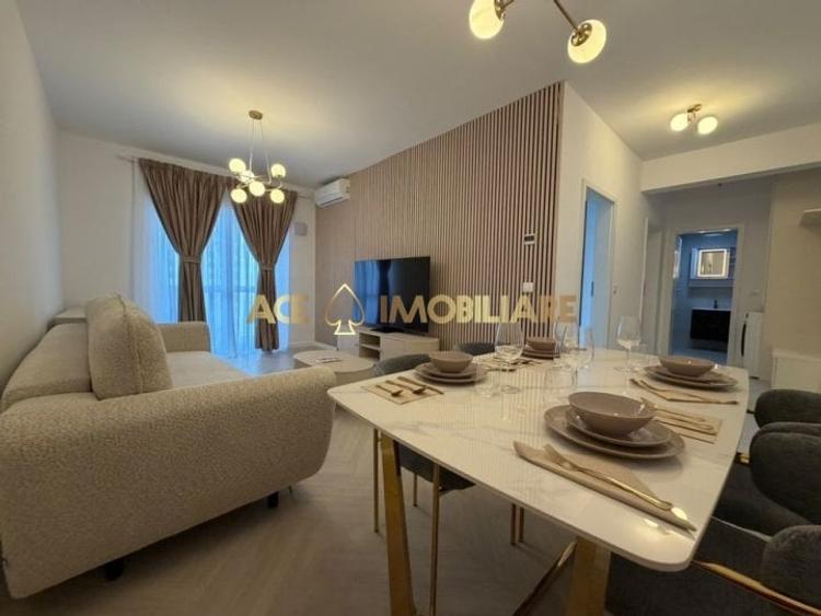 Apartament cu 2 camere decomandat, mobilat în Metalurgiei
