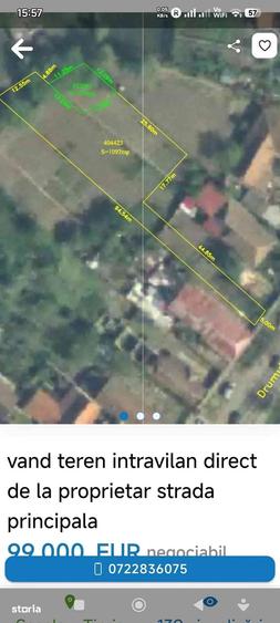 Teren de 1226 mp, în Săcălaz