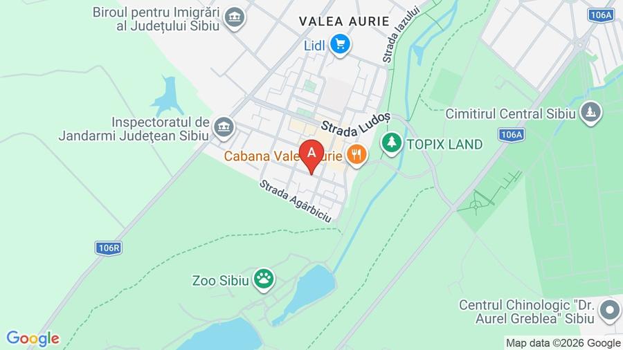 Apartament cu 2 camere decomandat, mobilat în Valea Aurie