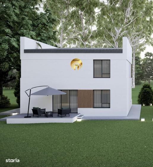 Vila P+1 cu Pompa de Caldura - 5 camere - 300mp Teren - Otopeni Odaile - 1