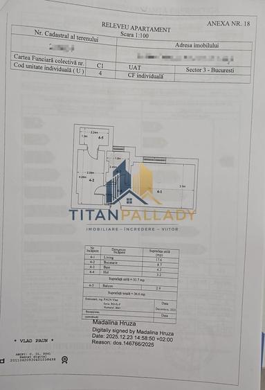 Garsonieră decomandată în Theodor Pallady