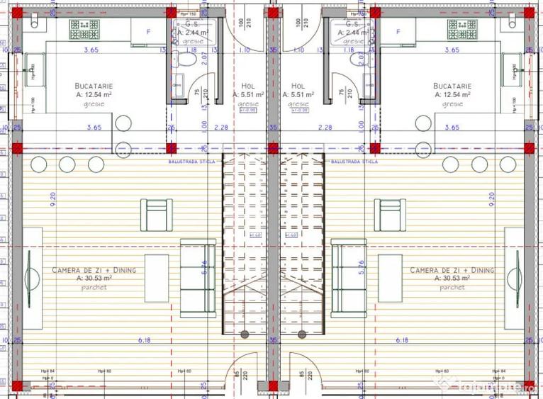 Casă cu 4 camere cu Teren 454 Mp în Chinteni