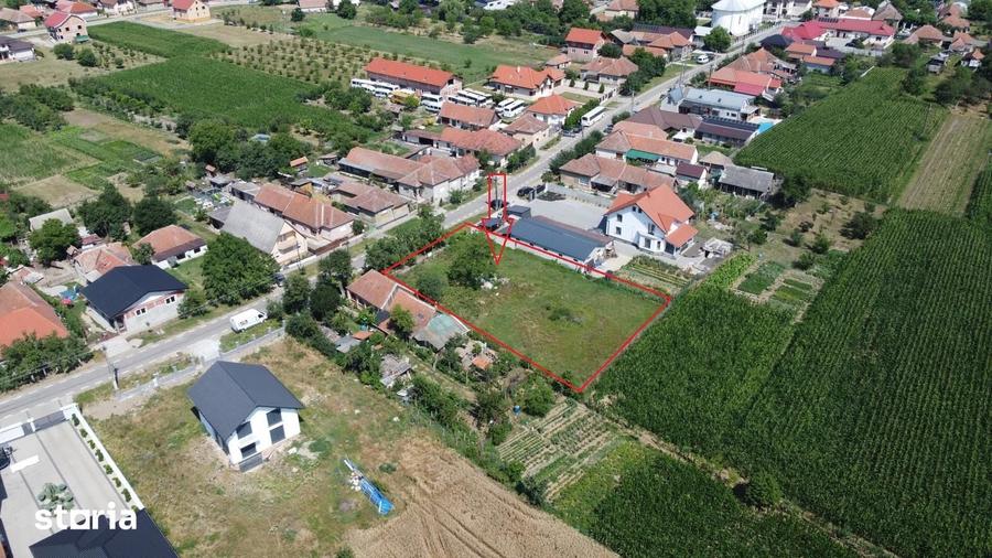 Teren de 1240 mp, în Botiz