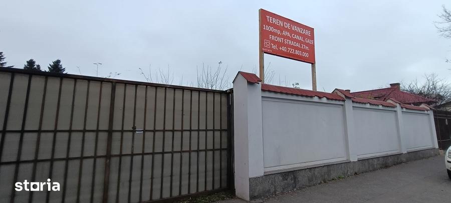 Teren de 1000 mp, în Andronache