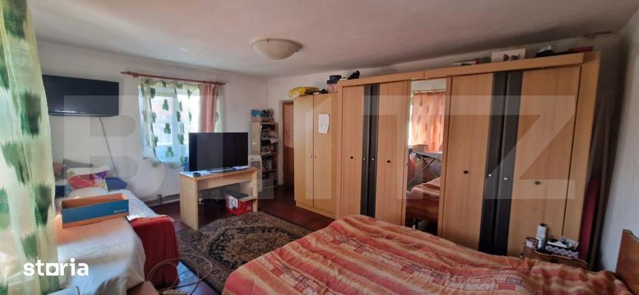 Casă cu 2 camere cu Teren 651 Mp în Romanești