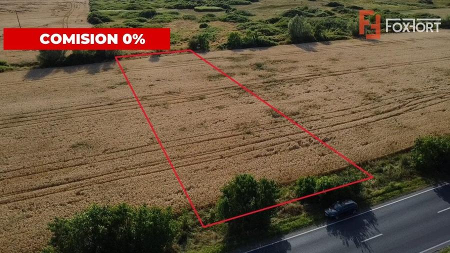 Teren Construcții intravilan de 1600 mp, în Pădureni (Jebel)