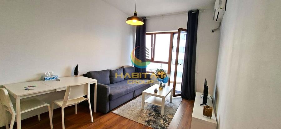 Apartament cu 2 camere semidecomandat, mobilat în Mihai Bravu