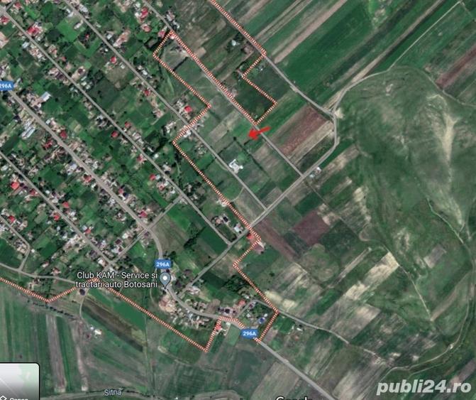 Teren de 3000 mp, în Central