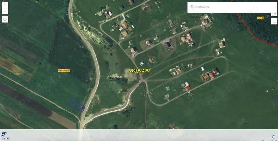 Teren de 725 mp, în Apahida