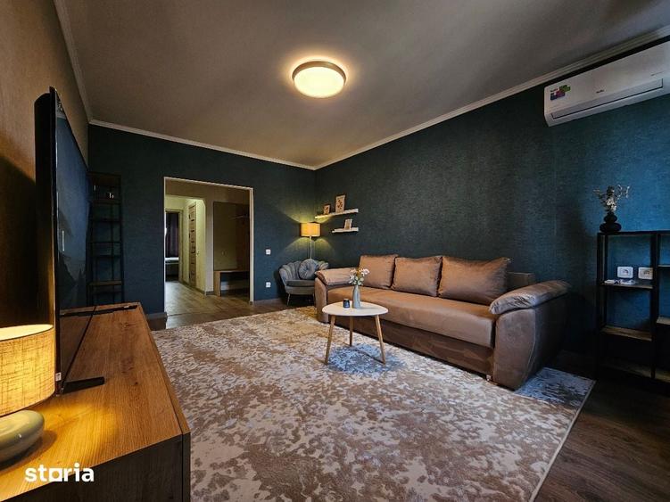 Apartament cu 3 camere semidecomandat în Militari