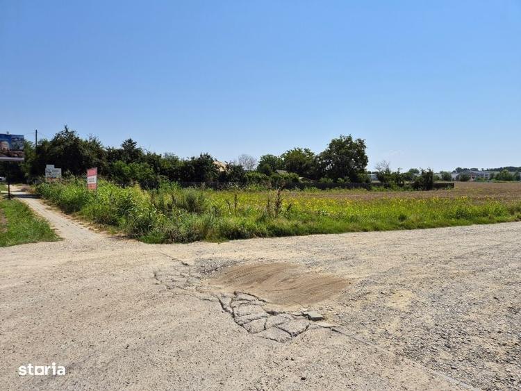 Teren de 785mp cu deschidere dubla 23/34m, strada principala Cioflicen - 8