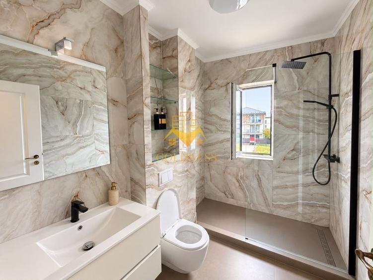 Apartament cu 2 camere semidecomandat, mobilat în Borhanci