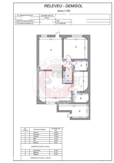 Apartament cu 2 camere semidecomandat, mobilat în Moșilor