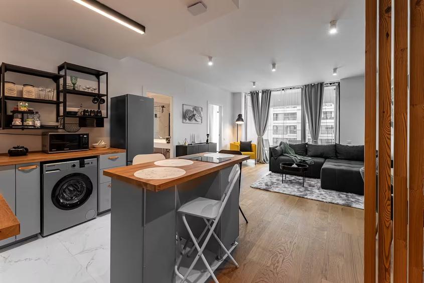 Apartament cu 2 camere decomandat, mobilat în Cotroceni