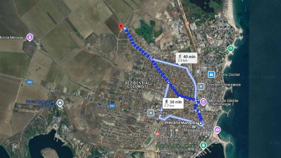 Teren agricol intravilan de 500 mp, în Nord