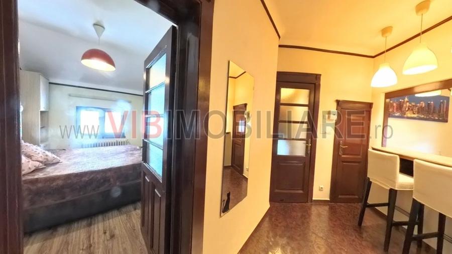 Apartament cu 2 camere semidecomandat, mobilat în Grădina Icoanei