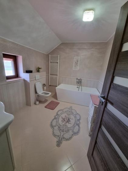 Casă individuală cu 5 camere cu Canalizare în Vetiș