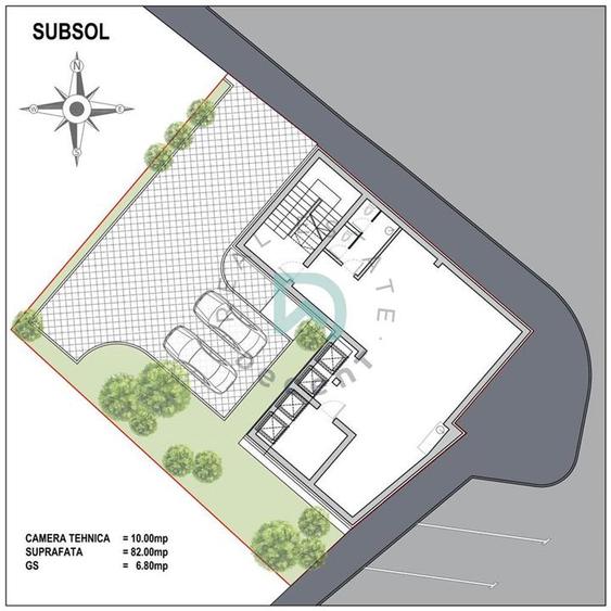 Birou, de 350 mp, în Centrul Civic