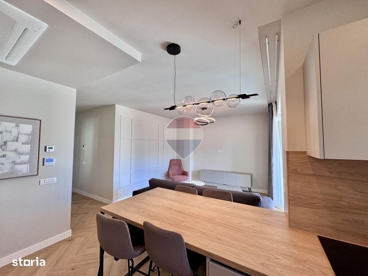 Apartament cu 2 camere, mobilat în Pipera