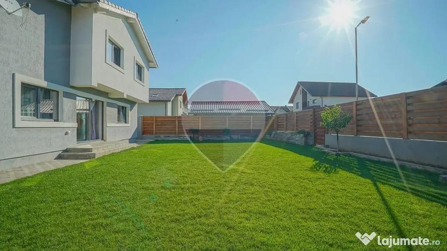 Casă cu 4 camere cu Teren 400 Mp în Tărlungeni