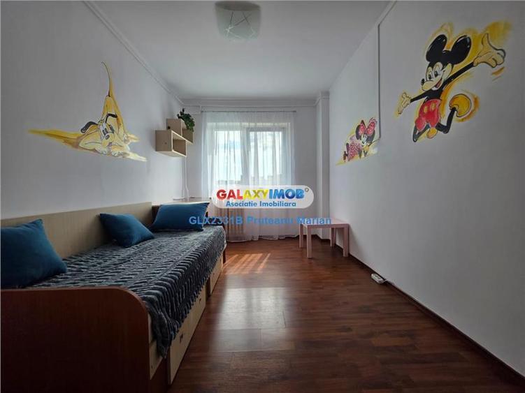 Apartament cu 3 camere semidecomandat, mobilat în Militari