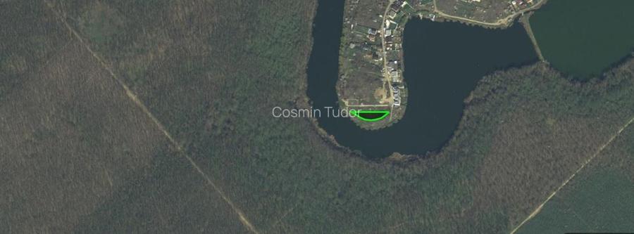 Teren 1.200 mp cu vedere la lac – Str. Oituz, Brănesti, Ilfov
