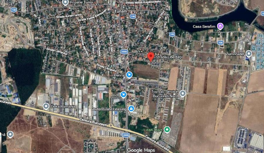 Teren Construcții intravilan de 5651 mp, în Tunari