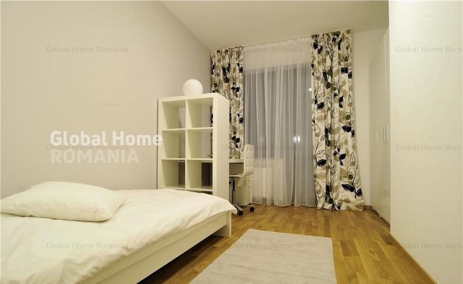 Apartament cu 3 camere semidecomandat, mobilat în Băneasa