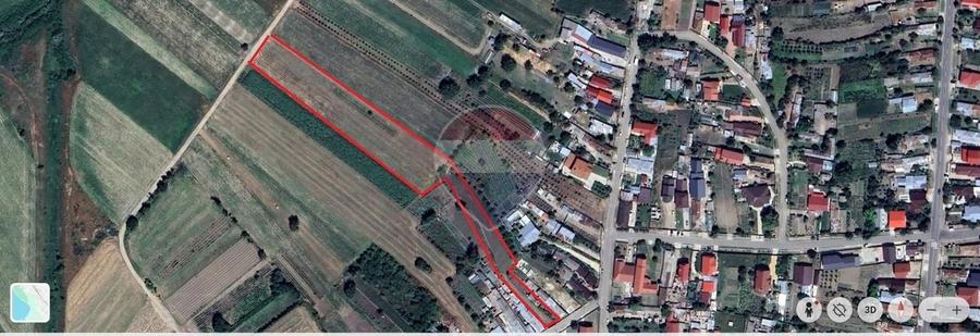 Teren Construcții intravilan de 4318 mp, în Gologanu