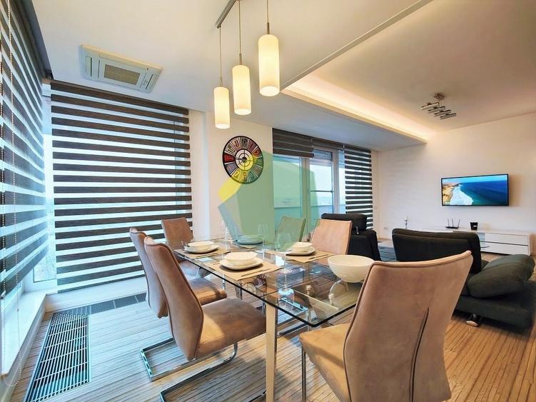 Apartament cu 3 camere decomandat, mobilat în Central