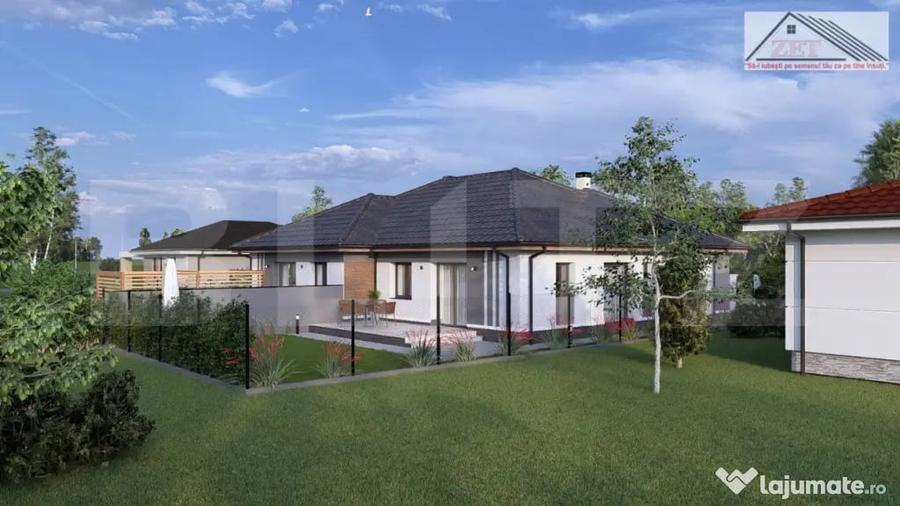 Casă cu 3 camere cu Teren 300 Mp în Odoreu