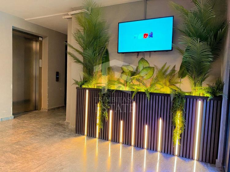 Apartament cu 2 camere semidecomandat, mobilat în Exterior Est