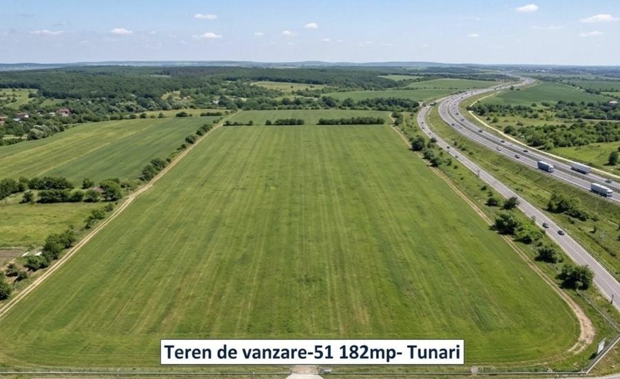 Teren agricol intravilan de 51182 mp, în Tunari