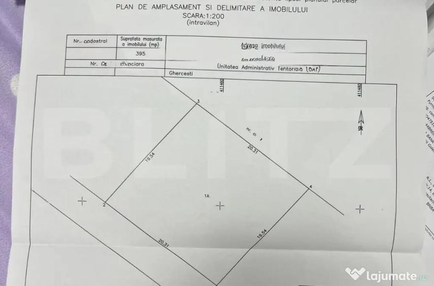 Teren în Ghercești