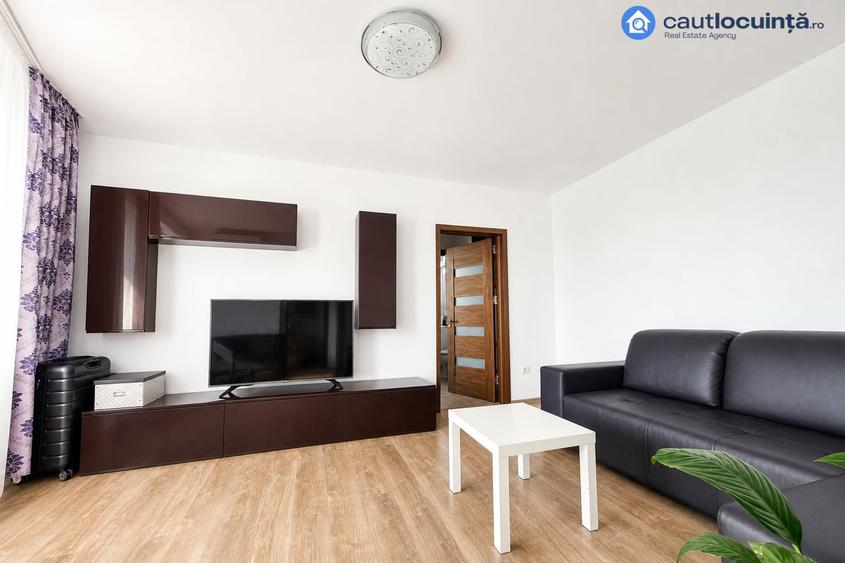 Apartament cu 2 camere semidecomandat, mobilat în Grivița
