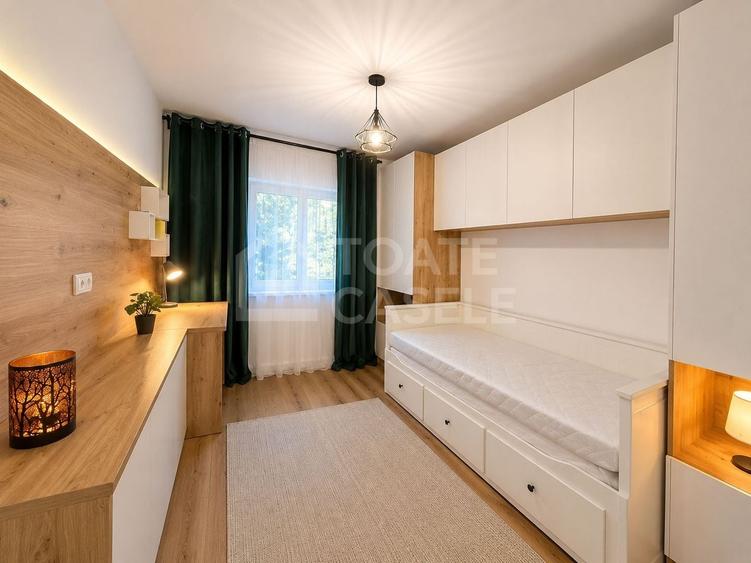 Apartament cu 3 camere decomandat, mobilat în Mănăștur