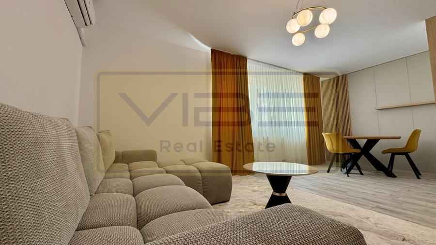 Apartament cu 2 camere semidecomandat, mobilat în Frumoasa