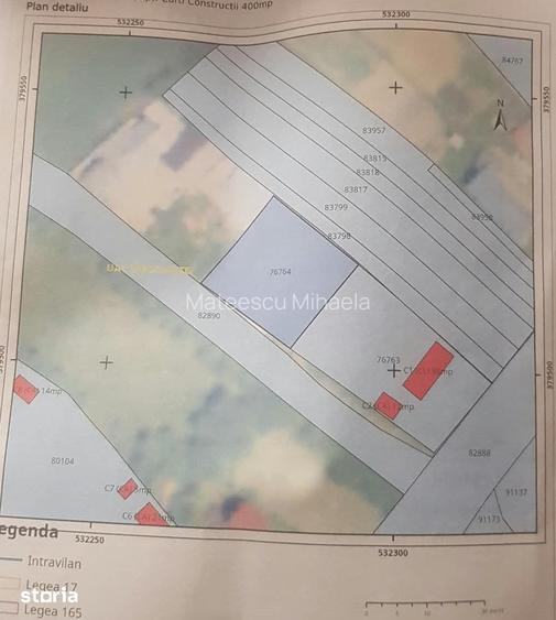 Teren de 400 mp, în Priseaca