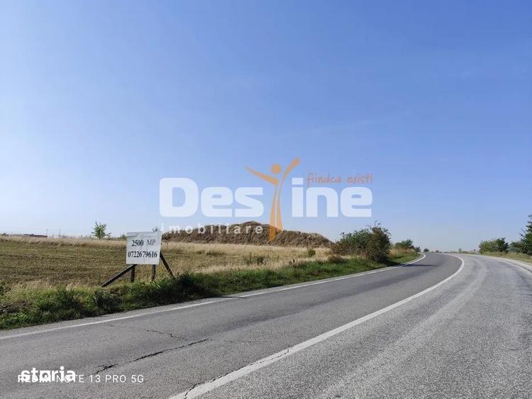 Teren de 2500 mp, în Cocorăștii Colț