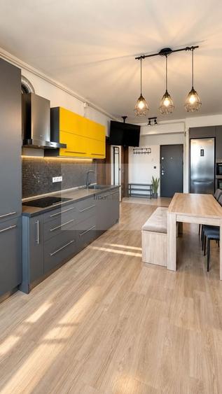 Apartament cu 3 camere semidecomandat, mobilat în Zorilor