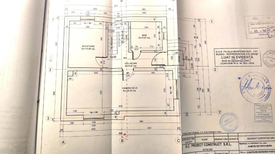 Casă individuală cu 5 camere cu Teren 1390 Mp în Radu Negru