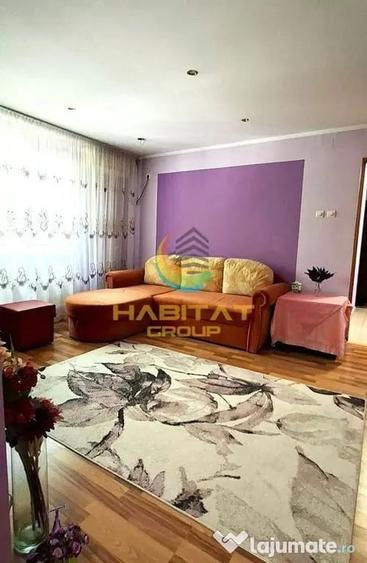 Apartament cu 3 camere semidecomandat în Central
