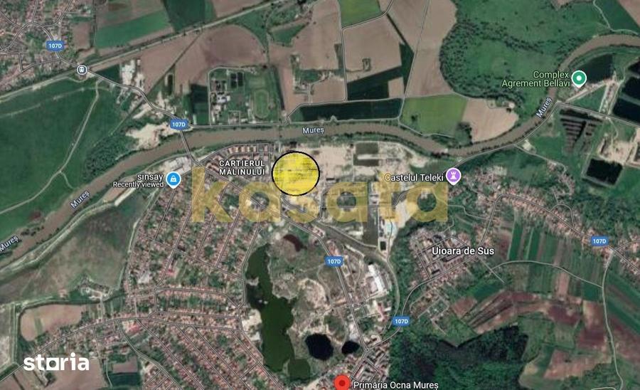 Teren de 33346 mp, în Ocna Mureș