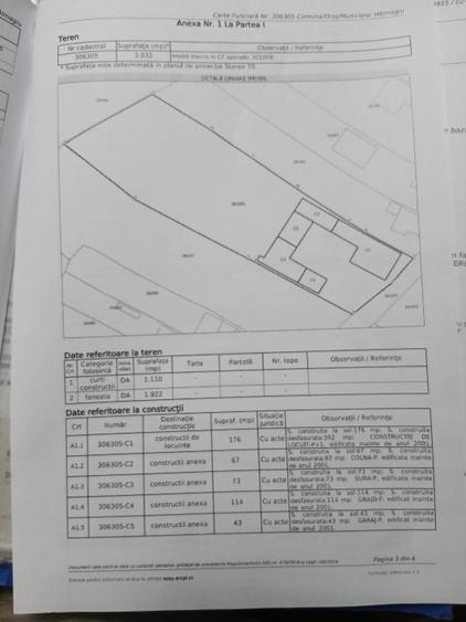 Casă individuală cu 5 camere cu Teren 1992 Mp în Hălmagiu