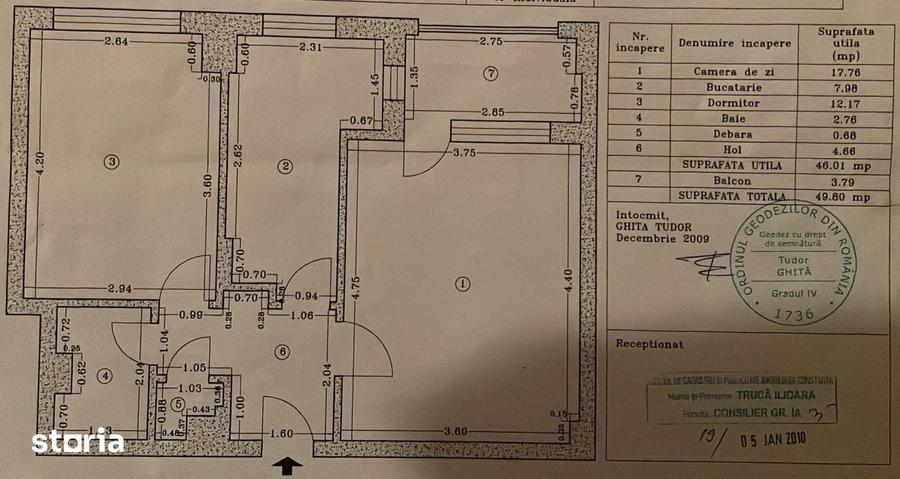 Apartament cu 2 camere decomandat în ICIL