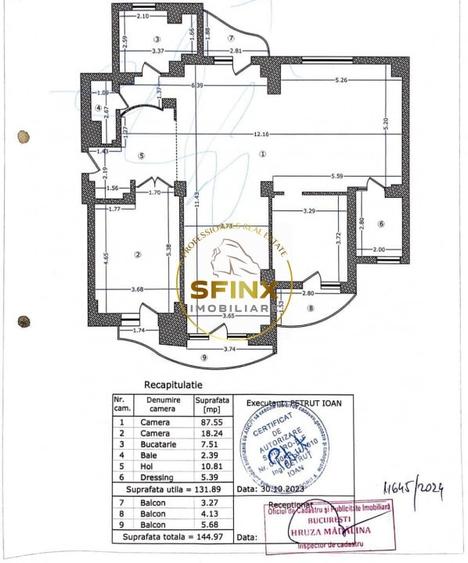 Birou, de 131.88999938965 mp, în Nerva Traian