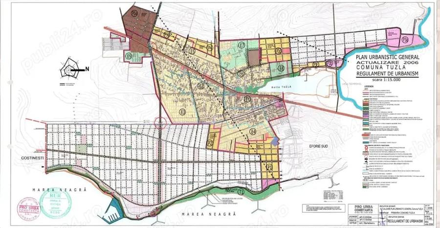 De vinzare teren ieftin la mare 2040mp 25 Euro mp pe faleza farului tuzla romania - 20